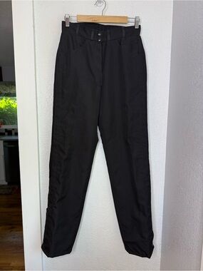 Joe Rocket Motorcycle Riding Pants Black Protective Moto Overpants Biker size 8